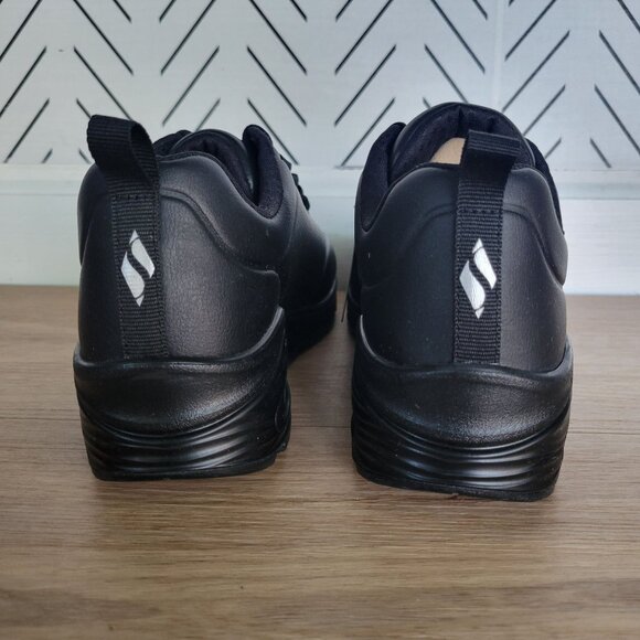 ❤️Skechers Juno Linked Core Sz 6 Womens Casual Shoes Comfy Sneakers Black 155585 - Picture 4 of 8